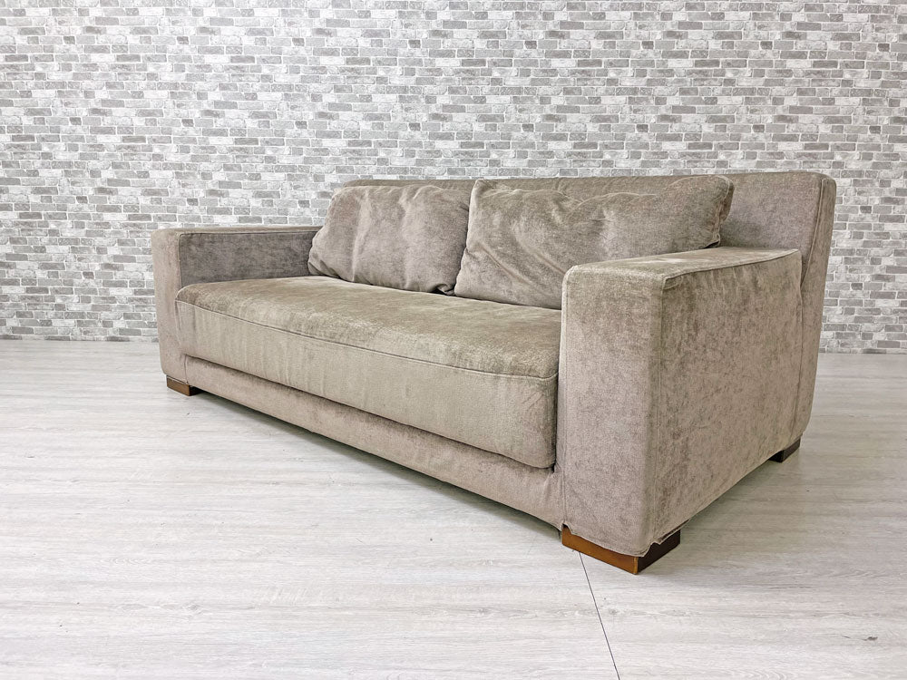 フクラ HUKLA レジオ REGIO 2.5Pソファ ファブリック 背クッション付 フェザー グレー系 参考定価442,200円 中古品 買い取りしました。