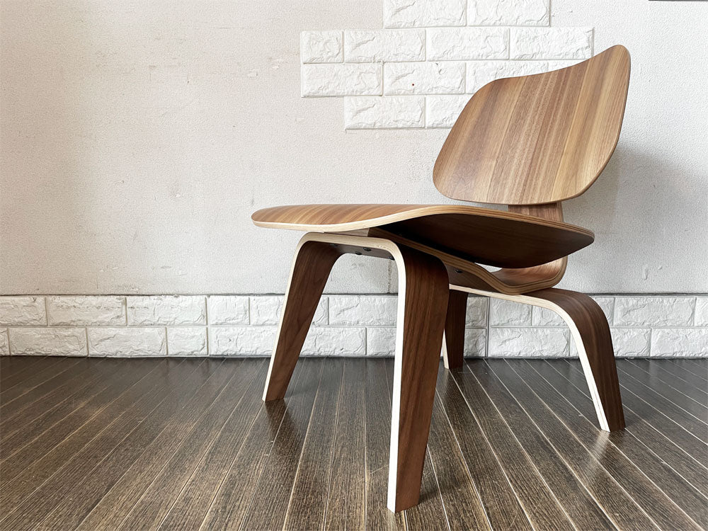 ハーマンミラー Herman Miller プライウッドラウンジチェア LCW ウッドレッグ ウォールナット C&R イームズ ミッドセンチュリー  中古品  買い取りしました。