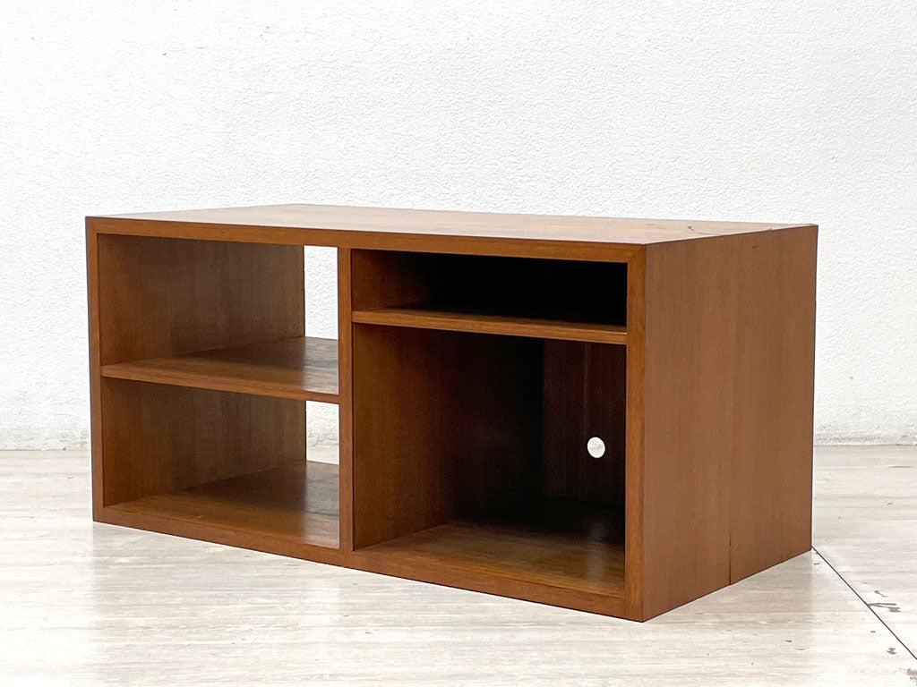 ジャパンビンテージ Japan Vintage チーク材 AVボード テレビボード ローボード シェルフ W92cm 中古品 買い取りしました。
