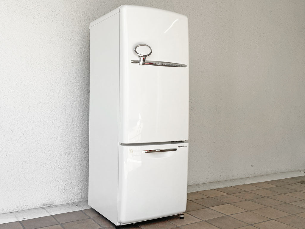 ナショナル National ウィル WiLL フリッジ ・ミニ FRIDGE mini 冷凍冷蔵庫 ホワイト 2005年製 162L 2ドア ノスタルジック 廃番 中古品 買い取りしました。
