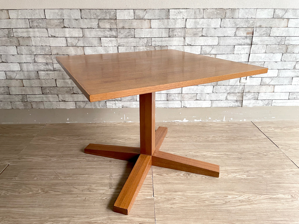 クラフト家具 スクエア ダイニングテーブル オーク材 高さ65.5cm 中古品  買い取りしました。