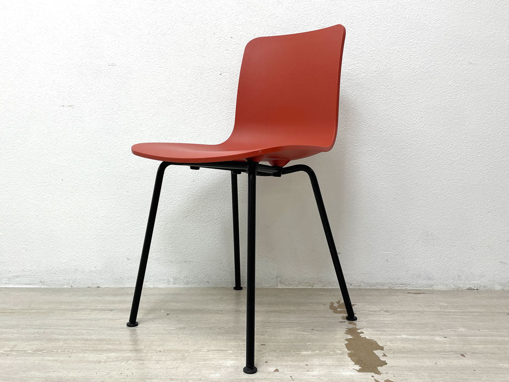 ヴィトラ vitra. ハル チューブ HAL Tube スタッカブル Stackable ダイニングチェア ブリック レッド ジャスパー・モリソン 定価￥44,000- 中古品 買い取りしました。