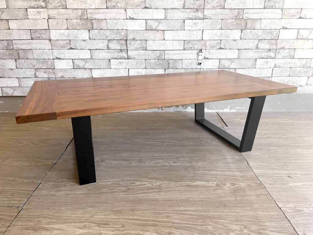 ランドスケーププロダクツ Landscape Products スクエアレッグテーブル SQUARE LEGS TABLE ローテーブル ウォールナット無垢材 Lサイズ 定価￥110,000- 中古品 買い取りしました。
