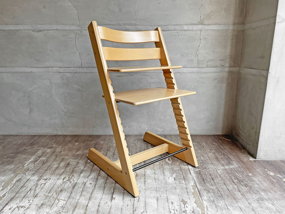 ストッケ STOKKE トリップトラップ TRIPP TRAPP ベビーチェア キッズチェア ナチュラル S/N5～ ノルウェー 北欧家具 中古品 買い取りしました。