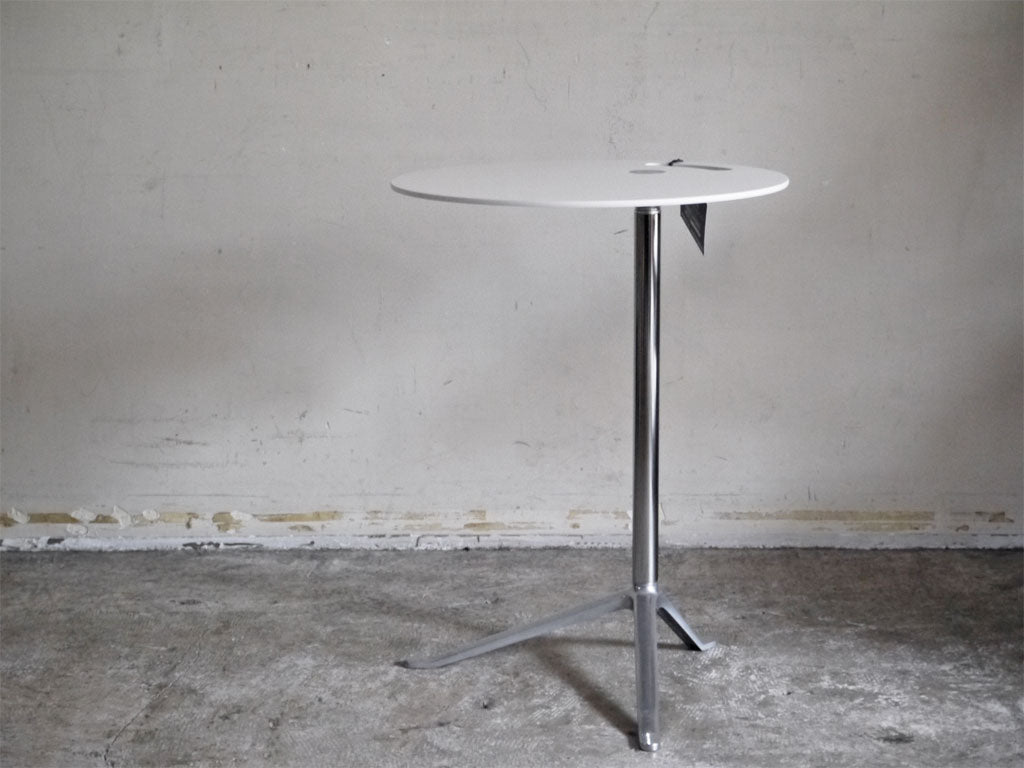 フリッツハンセン Fritz Hansen リトルフレンド LITTLE FRIEND KS12 サイドテーブル 高さ固定式 ホワイト×クローム キャスパー・サルト 美品 中古品 買い取りしました。