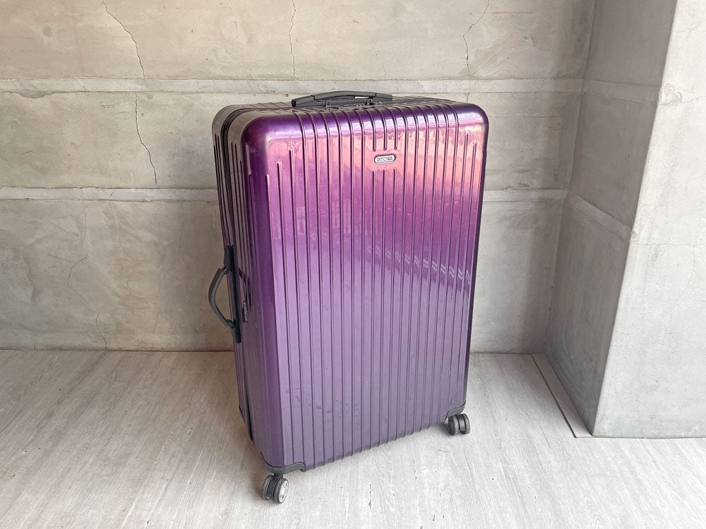 リモワ RIMOWA サルサ エアー SALSA AIR スーツケース キャリーバック ウルトラバイオレット 4輪 LLサイズ 91L TSAロック ドイツ 中古品 買い取りしました。