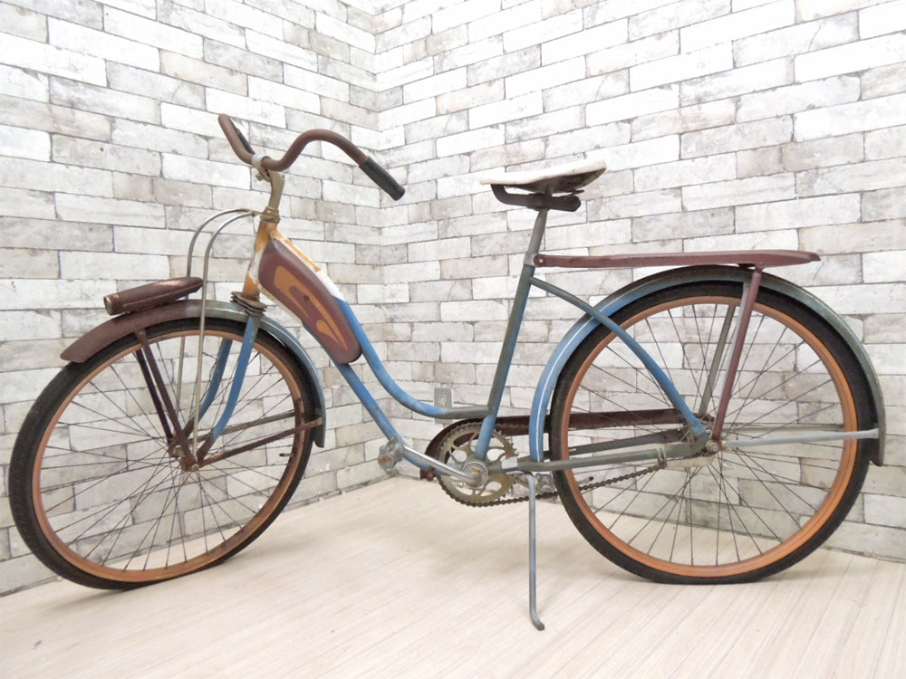 USビンテージ Vintage ジェー・シー・ヒギンズ J.C. Higgins トリコロールカラー 自転車 26インチ inch ディスプレイアイテム インテリアとして   中古品 買い取りしました。