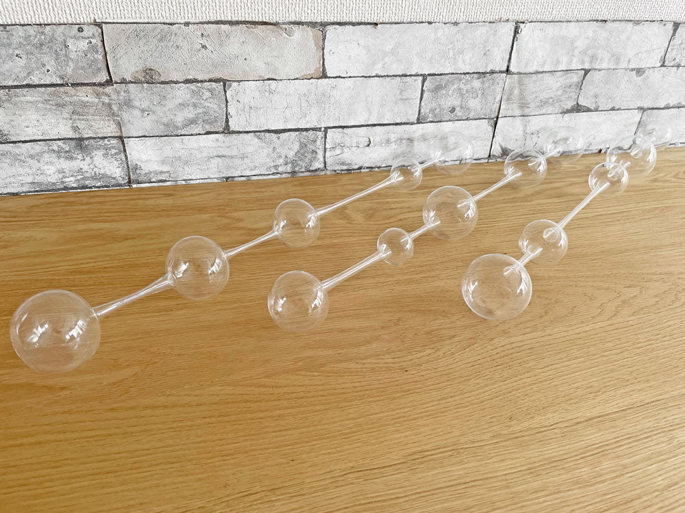 イッタラ iittala アテネの朝 Ateenan Aamu 3本セット ガラスオブジェ カイ・フランク 1954年デザイン フィンランド 北欧雑貨 中古品 買い取りしました。