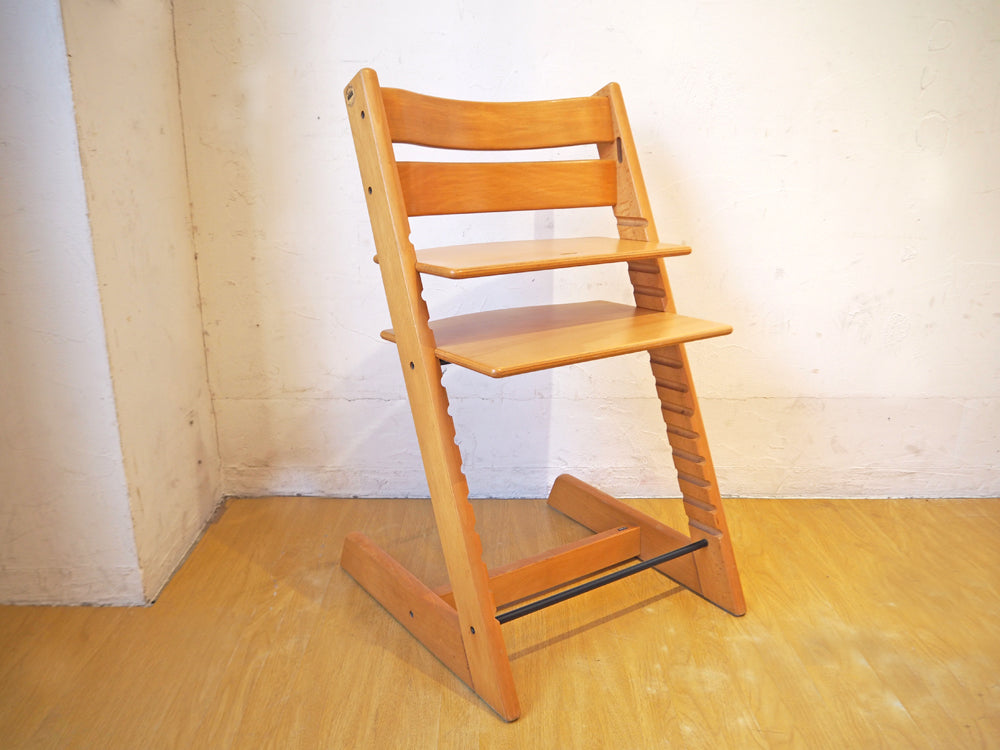 ストッケ STOKKE トリップトラップ TRIPP TRAPP チェア 旧型 ナチュラル キッズチェア ベビーチェア 北欧 ノルウェー 中古品 買い取りしました。
