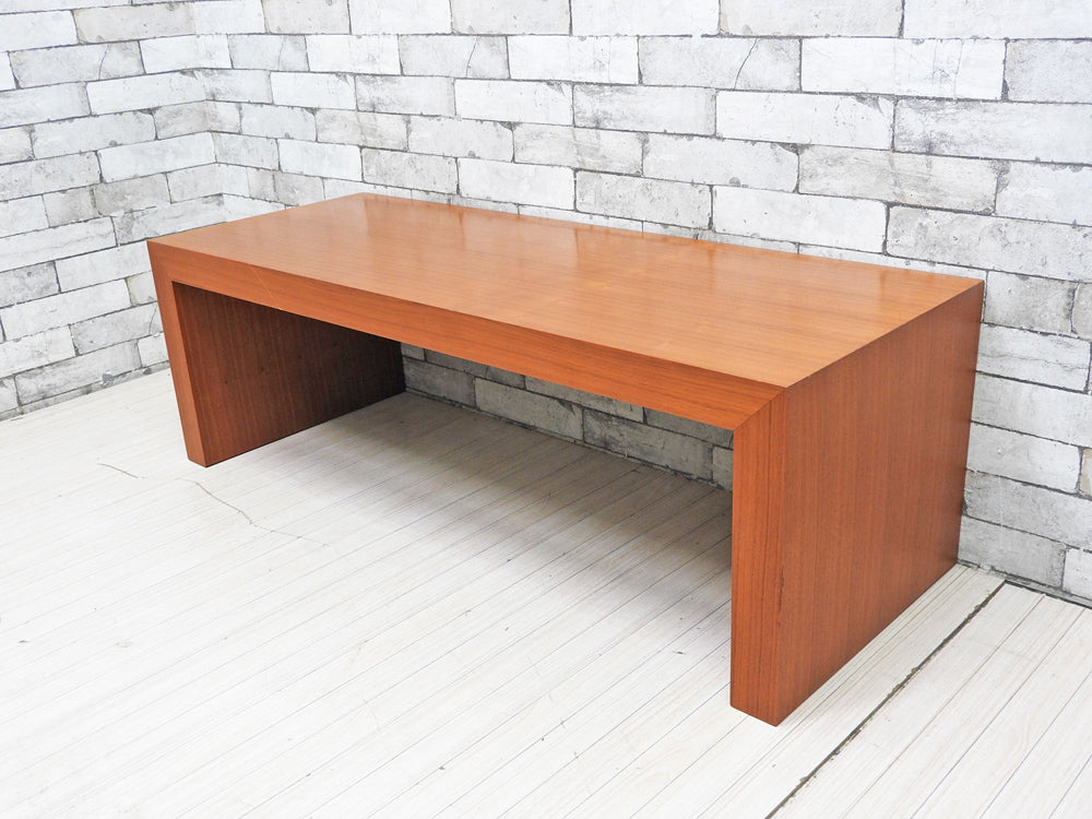 クラスティーナ Crastina チーク材 ローテーブル センターテーブル コの字 シンプルモダン  中古品 買い取りしました。