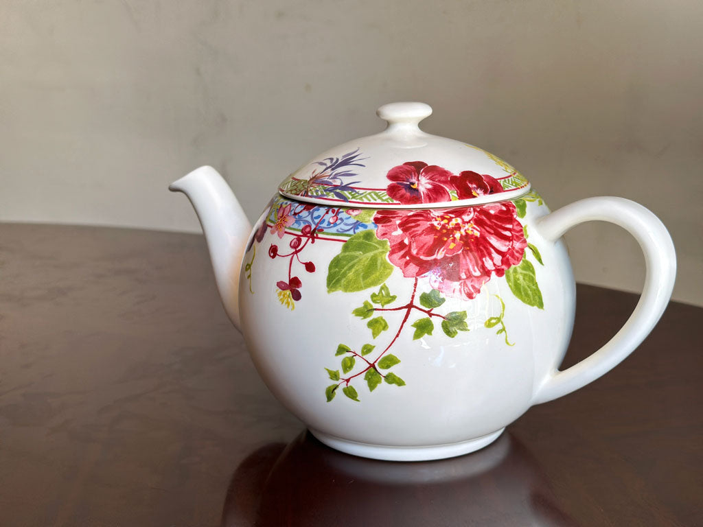 ジアン GIEN ミルフルール Millefleurs ティーポット フランス 中古品 買い取りしました。