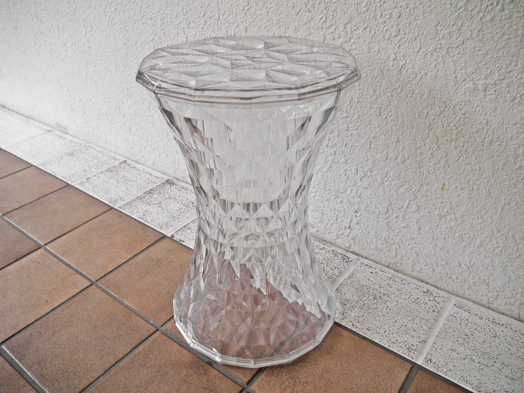 カルテル Kartell ストーン STONE クリア スツール サイドテーブル マルセル・ワンダース Marcel Wanders 買い取りしました。