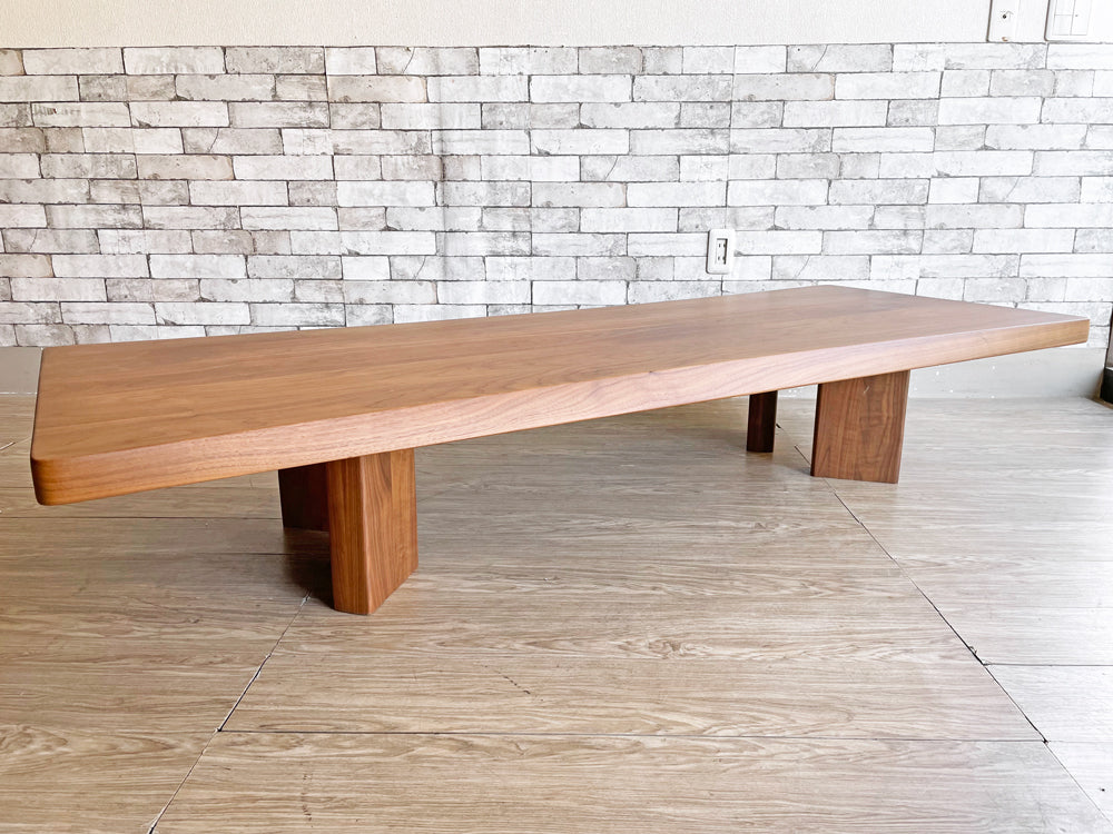 カッシーナイクスシー Cassina ixc. プラナ 515 PLANA ローテーブル アメリカンウォールナット シャルロット・ペリアン 定価￥814,000-  中古品  買い取りしました。