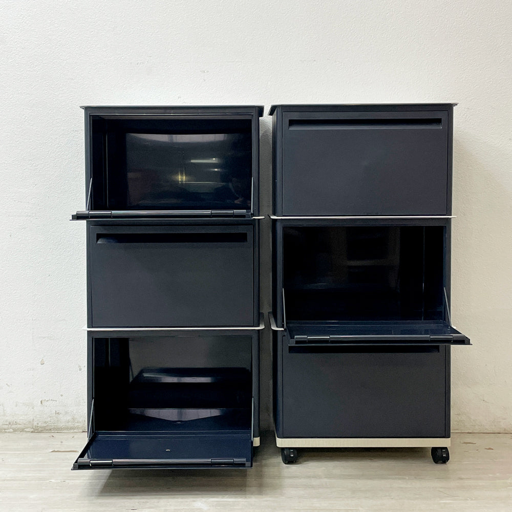 【祖師ヶ谷大蔵店】タッパーウェア Tupperware マルチオーガナイザー ワイド 3段 ドロップダウンドア キャスター付き 買取させていただきました。