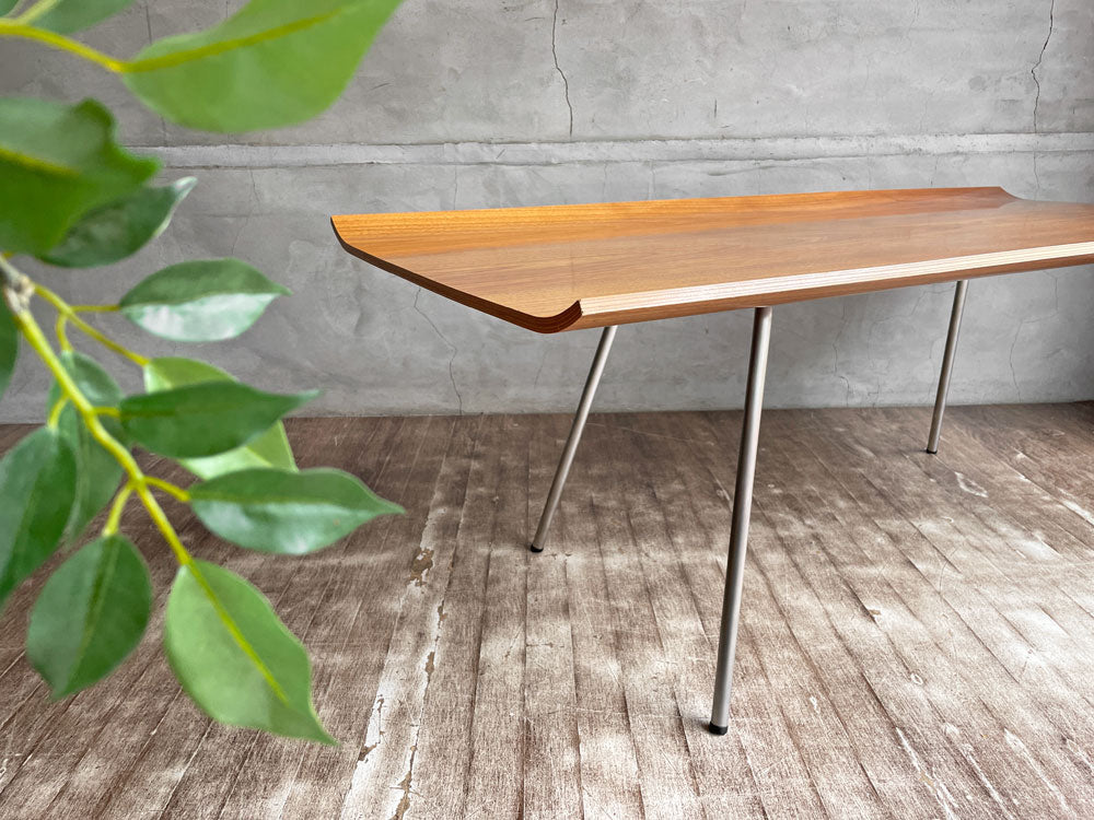 イデー IDEE プライウッド ローテーブル センターテーブル ウォールナット プライウッド 水返し 廃番希少 中古品 買い取りしました。