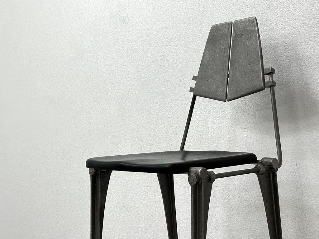 ロバートヨーステン Robert Josten アルミニウム バースツール Aluminum Bar Stool カウンターチェア アルミダイキャスト ビンテージ インダストリアル 希少 中古品 買い取りしました。
