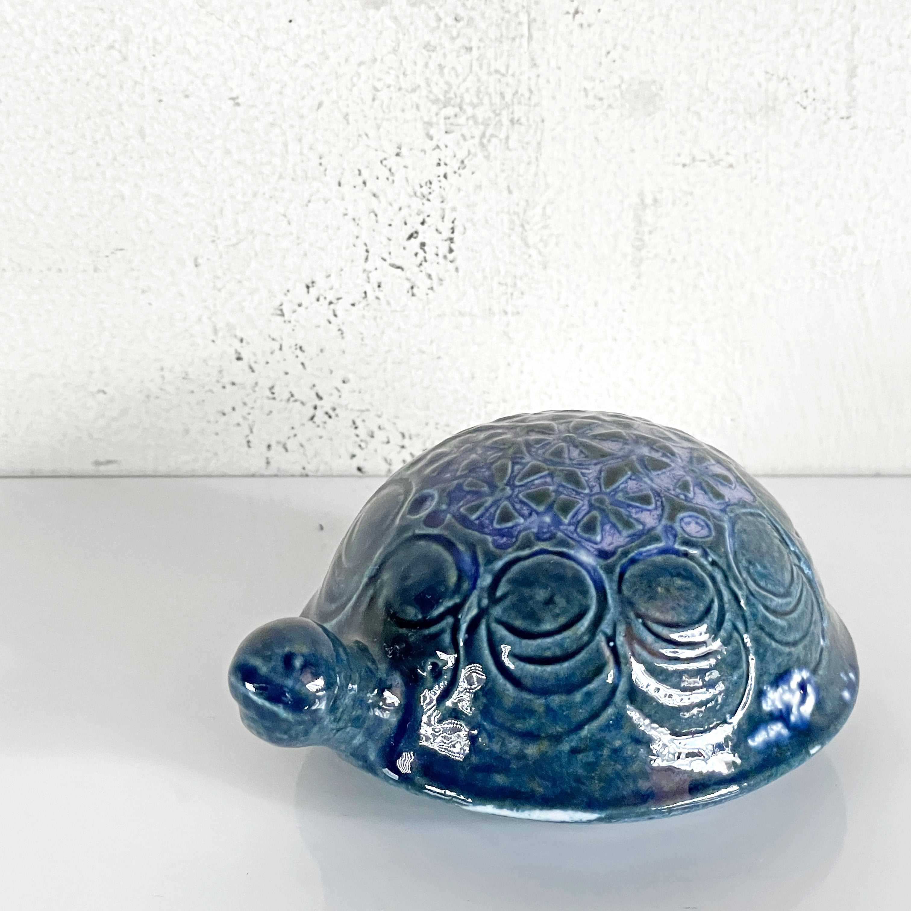 【自由が丘店】グスタフスベリ GUSTAVSBERG 亀 SKOLUDPADDOR TURTLE ブルー 10cm リサ・ラーソン スウェーデン 北欧雑貨 ビンテージ 買取させていただきました。