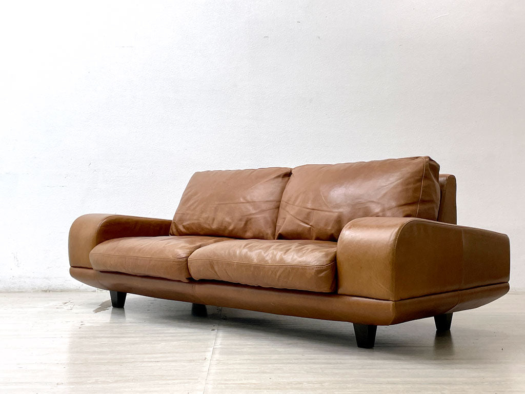 アクタス ACTUS ファイブ・バイ・ファイブ five by five 総本革張り ソファ 3シーター 3350モデル W202cm 中古品 買い取りしました。