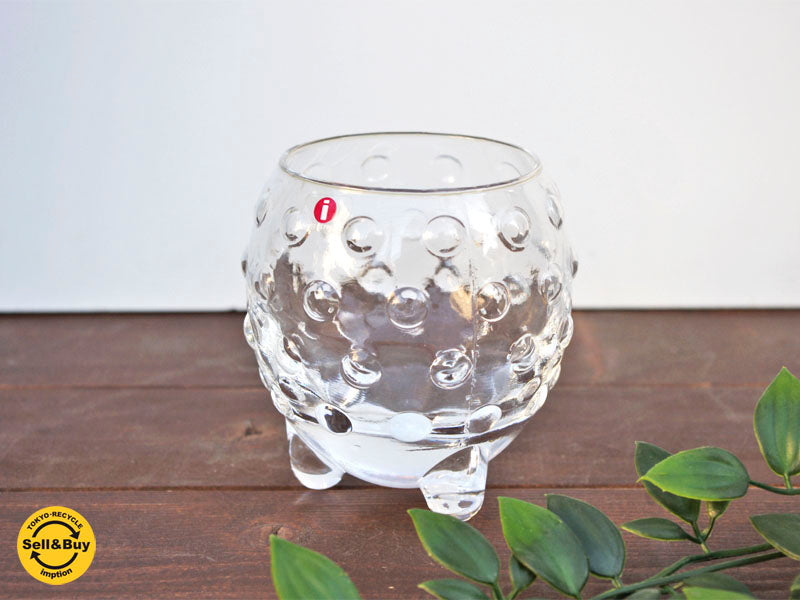 イッタラ iittala メジャー Major 三つ脚グラス three leg glass ティナ・ノードストローム 希少 廃盤　中古品 買い取りしました。祖師谷大蔵店 出張買取もお任せ下さい。