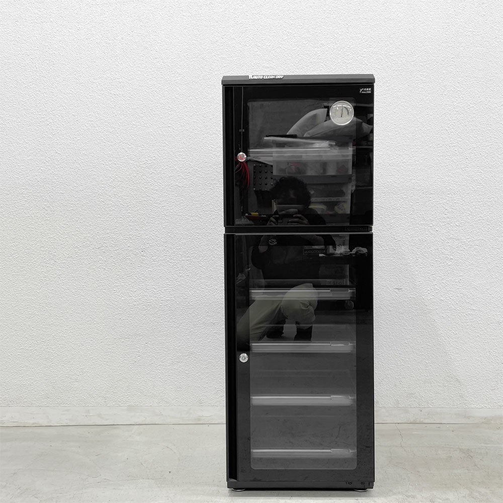 【登戸BASE店】東洋リビング 防湿庫 デシケーター オートクリーンドライ ED-165CATP3 ブラック 鍵付き 買取させていただきました。