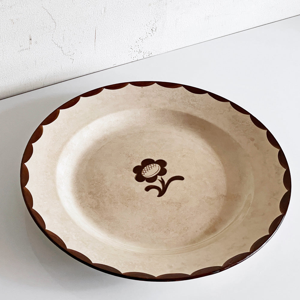 【自由が丘店】グスタフスベリ GUSTAVSBERG ピューロ Pyro プレート 31cm Wilhelm Kage ビンテージ スウェーデン 北欧雑貨 買取させていただきました。