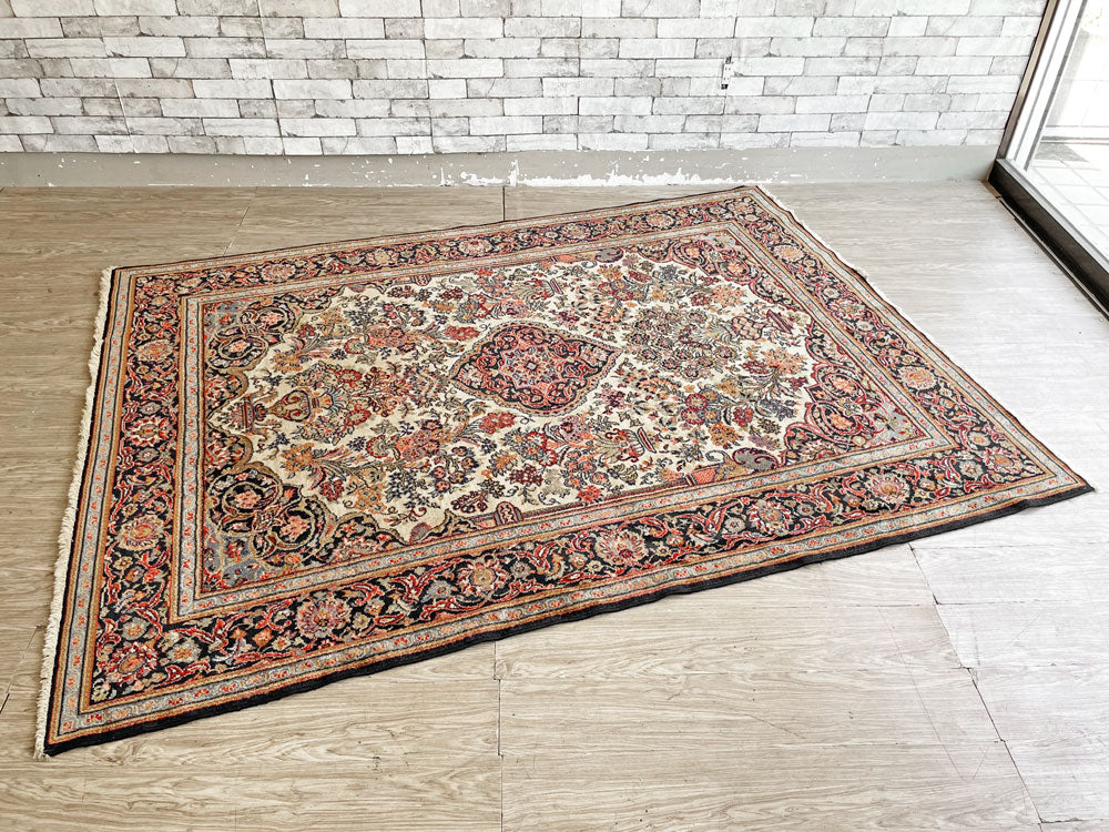 ルイデポーター Louis De Poortere サマルカンド SAMARKAND ラグ 絨毯 229×172cm ウール ベルギー製 中古品 買い取りしました。