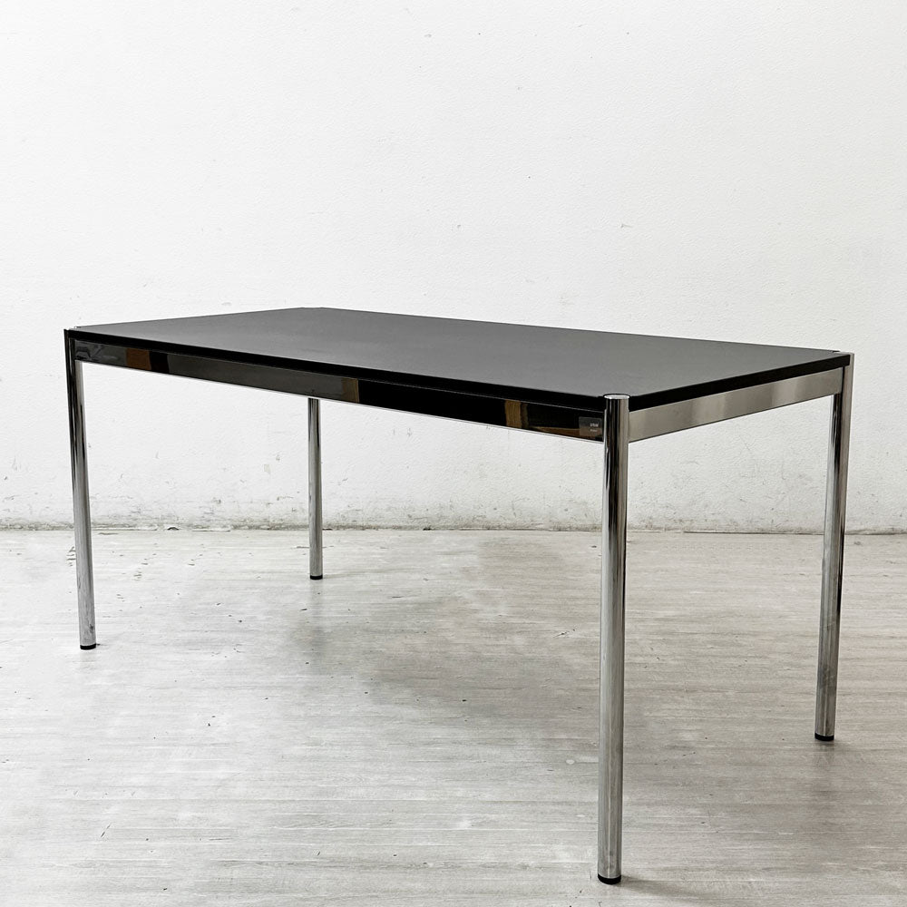 【祖師ヶ谷大蔵店】USMモジュラーファニチャー USM Haller USMハラーテーブル ワーキングデスク ダイニングテーブル チャコールリノリウム H74cm アジャスター 買取させていただきました。