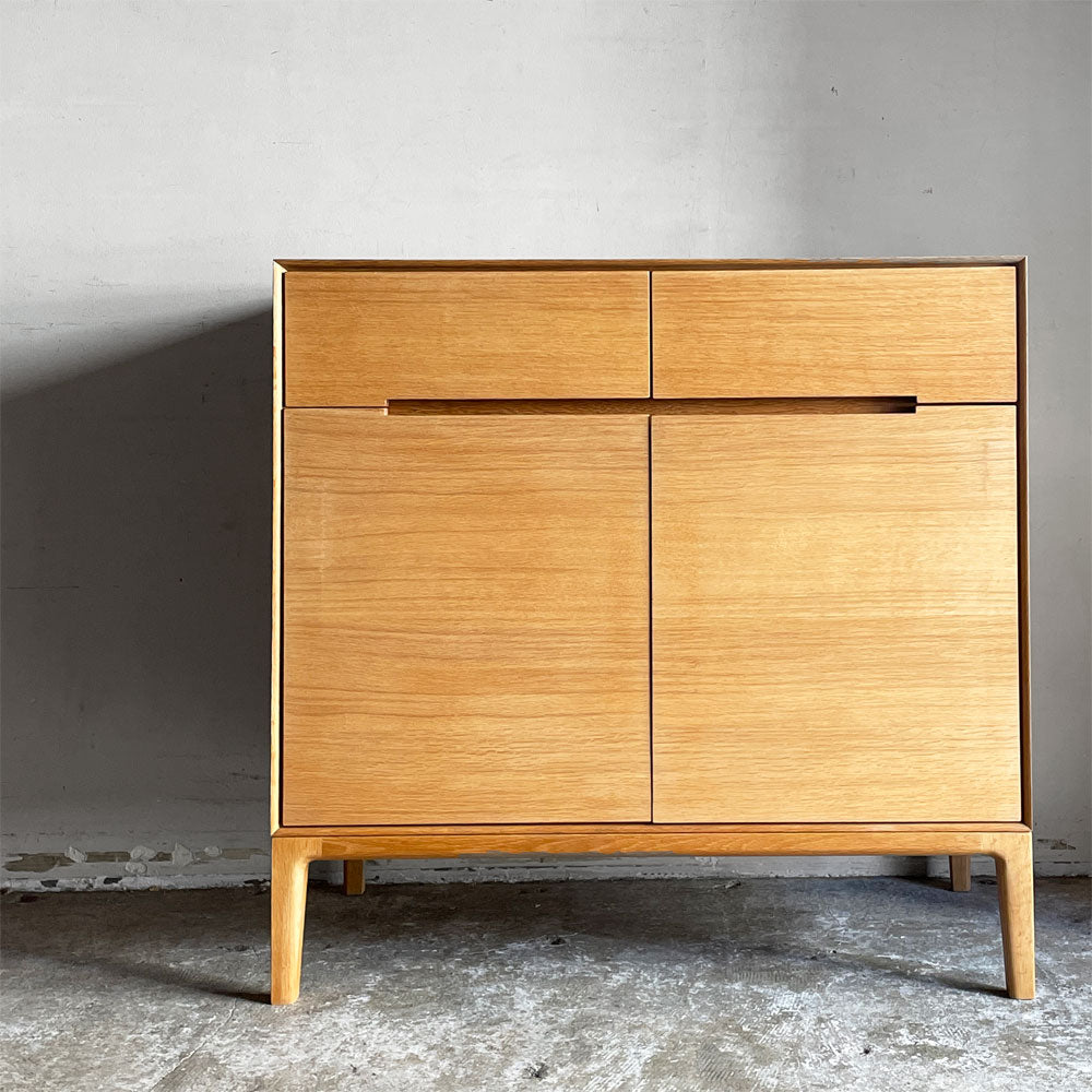【自由が丘店】タイムアンドスタイル TIME&STYLE ホリゾンタルコンポジションキャビネット HORIZONTAL Composition Cabinet オーク材 W90cm ナチュラルモダン 買取させていただきました。