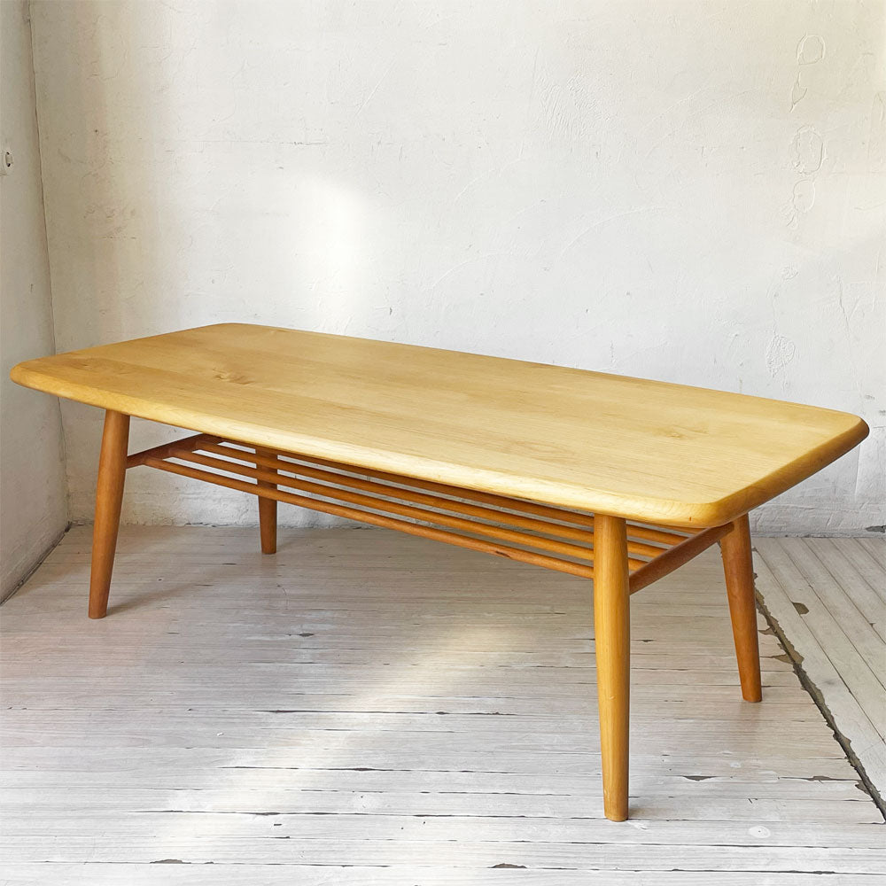 【下北沢店】モモナチュラル MOMO Natural コモ COMO ローテーブル センターテーブル Lサイズ アルダー無垢材 ナチュラル 買取させていただきました。