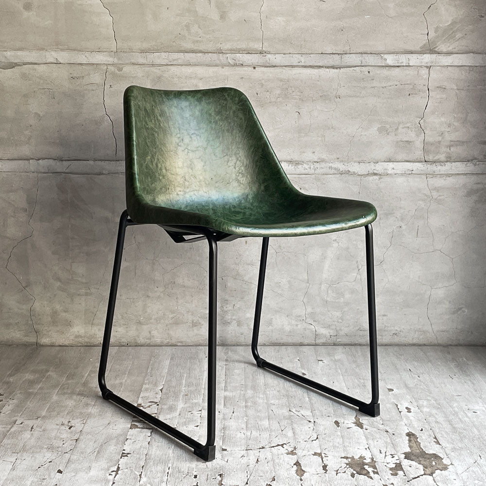 【学芸大学店】クラッシュゲート CRASH GATE ノットアンティークス Knot antiques ログチェア LOG CHAIR ビンテージグリーン GREEN ダイニングチェア 買取させていただきました。