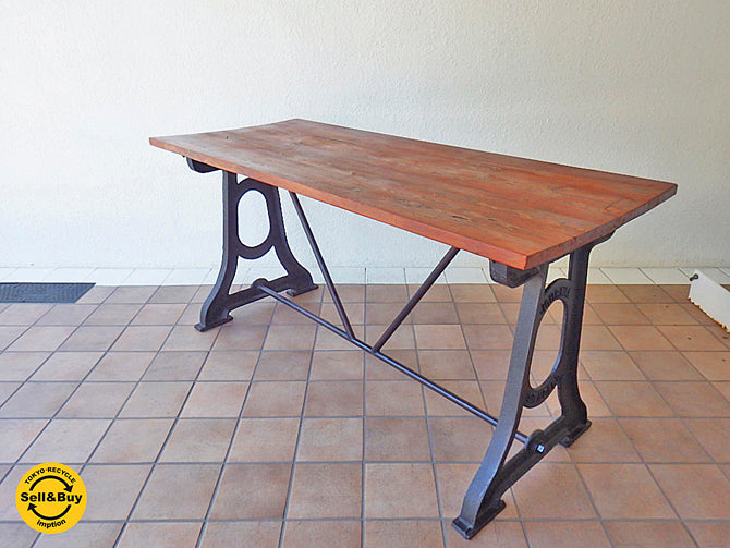 ジャーナルスタンダードファニチャー journal standard Furniture ブルージュ ファクトリーテーブル BRUGES FACTORY TABLE 廃盤 買い取りしました。用賀店 出張買取もお任せ下さい。