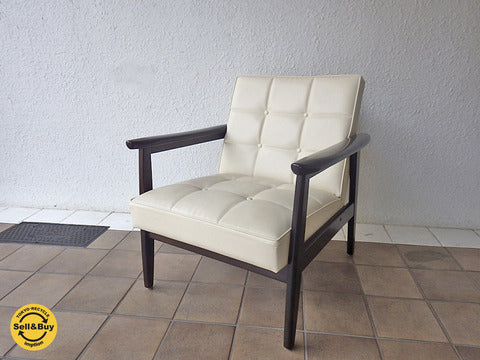 カリモク60 karimoku Kチェア 1シーター アイボリー～不動の人気を誇るカリモク60の定番チェア♪【買取と販売とレンタルのお店】
