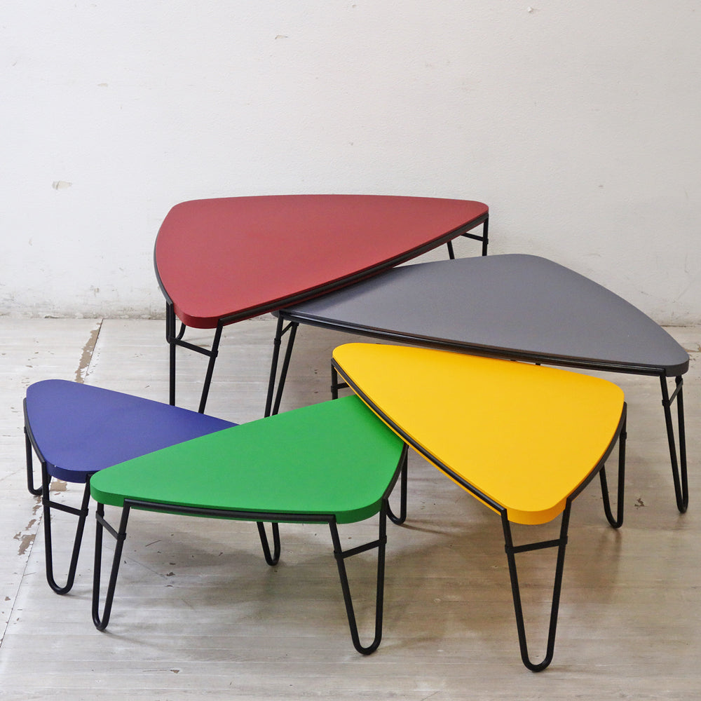 【祖師ヶ谷大蔵店】カッシーナ Cassina 519 PETALO ペタロ ローテーブル ネストテーブル 5pcs シャルロット・ペリアン Charlotte Perriand 買取させていただきました。