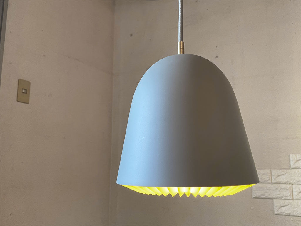 レクリント LE KLINT キャシェ CACHE PENDANT 155 グレー Sサイズ 箱付 ペンダントライト オレリエン・バルブリ デンマーク 北欧照明 定価￥71,500-  中古品  買い取りしました。