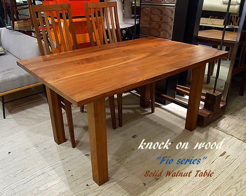 ～使い続けるこだわり～ Knock on wood /ノックオンウッド Fio Series【フィオシリーズ】ダイニンングテーブル  ～【買取＆販売＆レンタル】