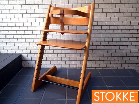 STOKKE TRIP TRAP ストッケ トリップトラップ ベビーガード付 チェリー カラー～子育てのマストアイテム【買取と販売とレンタルのお店】