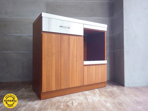 ウニコ unico ストラーダ STRADA キッチンカウンター オープン 幅90cm ～ 洗練されたキッチンルームへ【買取と販売とレンタルのお店】