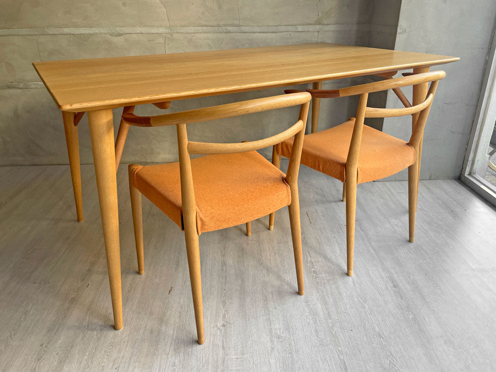 日進木工 Nissin ホワイトウッド WHITE WOOD ダイニングテーブル ダイニングチェア オーク材 ブラックウォールナット 中古品 買い取りしました。