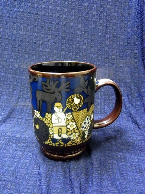 見ていて楽しいフィンランドの民族詩～KIRIN BEER MUG コレクション 1986 ARABIA キリンビアマグ ウォシッキネン【買取と販売とレンタルのお店】