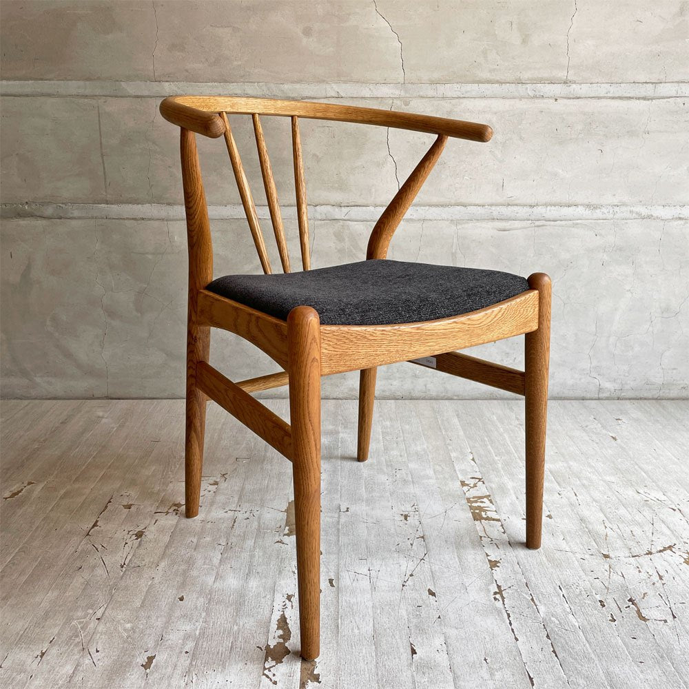 【学芸大学店】クラッシュゲート CRASH GATE ノル NOR イロハ ダイニングチェア OAK-LBR IC-DGY オーク材 ファブリック座面 関家具 北欧テイスト 買取させていただきました。