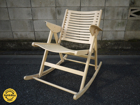 REX レックス Folding Rocking Chair フォールディング ロッキングチェア 折畳みチェア 【買取と販売とレンタルのお店】