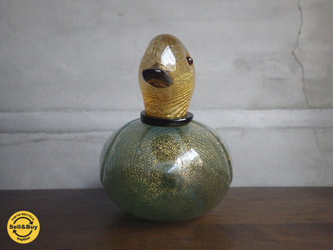 ムラーノ Murano / ガラス Glass duck ダックオブジェ 鴨 鳥 L.I.P. ムラーノ島 ～ イタリアの歴史あるガラス名品をご紹介♪【買取と販売とレンタルのお店】