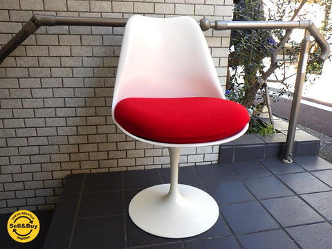 Knoll ノル チューリップチェア エーロ サーリネン サイドチェア ～ デザインへの飽くなき探求心を感じる 【買取と販売とレンタルのお店】