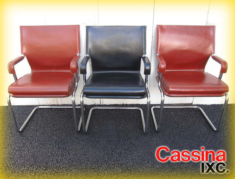 Cassina IXC. カッシーナ・イクスシー 取扱い Italy MARCATRE / マルカトレ コードバン使用 希少な名作 『 アルキズームチェア 』 ～ 独自のカンティレバー構造齎す想像を超える至福の座り心地 ～