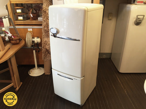 ノスタルジックデザイン ナショナル National WiLL FRIDGE mini 冷蔵庫 162L 2005年製 ホワイト ～ これからは白物家電もデザインに拘る時代です！【買取と販売とレンタルのお店】