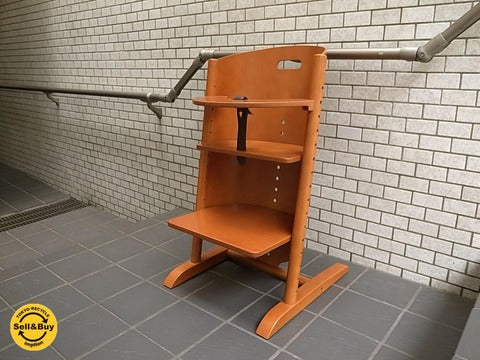 MOIZI モイジ社 モイジチェア1 ドイツ チェリー材 ガード付 ～　ユニークなフォルムは人間工学に基づく独創的なデザイン　【買取と販売とレンタルのお店】