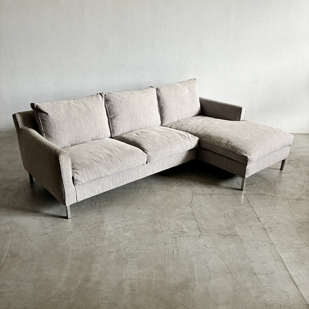 【登戸BASE店】アイラーセン eilersen ストリームライン STREAMLINE カウチソファ 2P + シェーズロング セット 北欧家具 デンマーク W230cm 定価約60.8万の品 買取させていただきました。