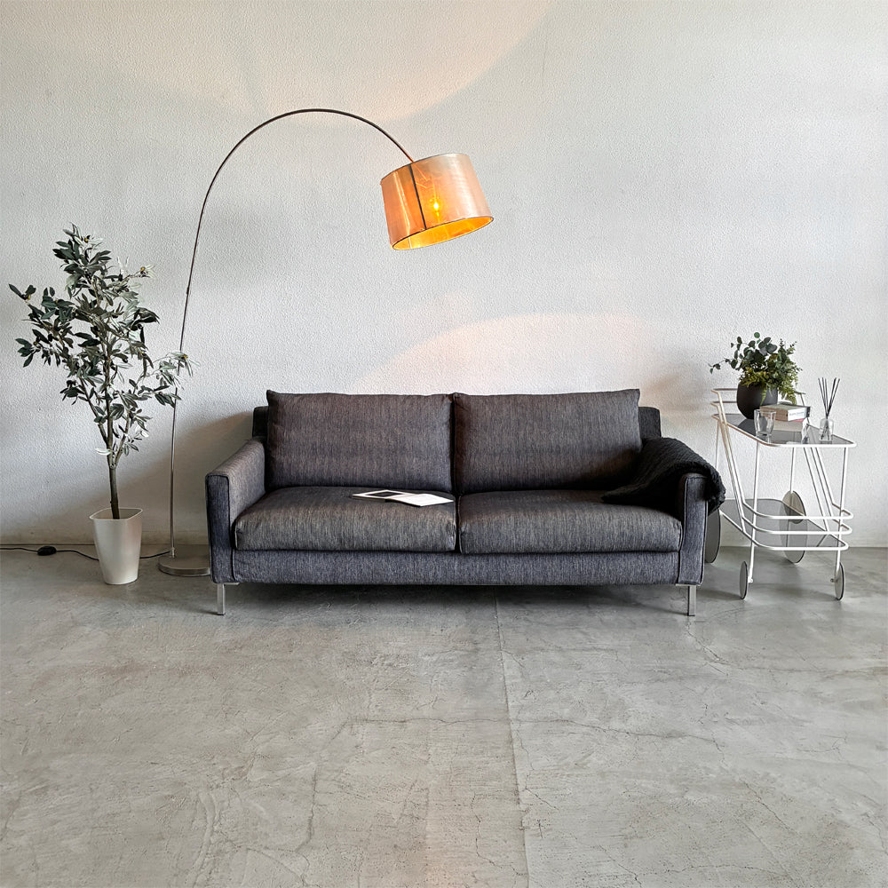 【登戸BASE店】アイラーセン eilersen ストリームライン STREAMLINE ミニソファ MINI SOFA 2.5P シーター W190cm イェンス・ユール・アイラーセン Jens Juul Eilersen Dランク生地 ネイビー系色 参考価格￥411,400- 買取させていただきました。