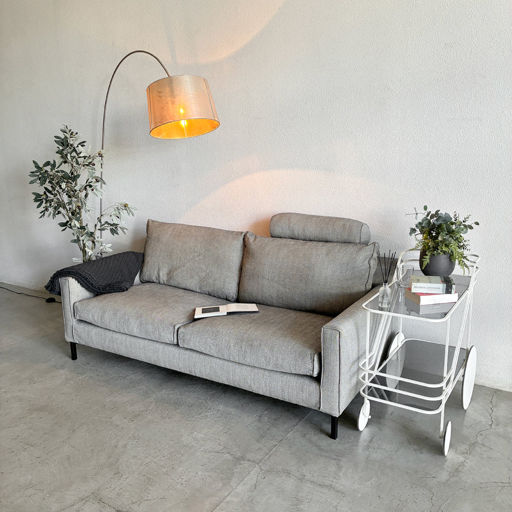 【登戸BASE店】アイラーセン eilersen ストリームライン ソファ STREAMLINE SOFA 2.5P ～ 3P シーター W190cm イェンス・ユール・アイラーセン Jens Juul Eilersen Dランク生地 モノトーン系色 参考価格￥486,200- 買取させていただきました。
