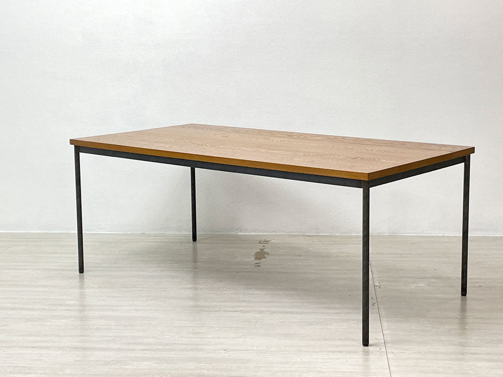トラックファニチャー TRUCK FURNITURE スット SUTTO ワークテーブル ダイニングテーブル ナラ無垢材 アイアン 幅180cm オーダーサイズ インダストリアルデザイン 中古品 買い取りしました。
